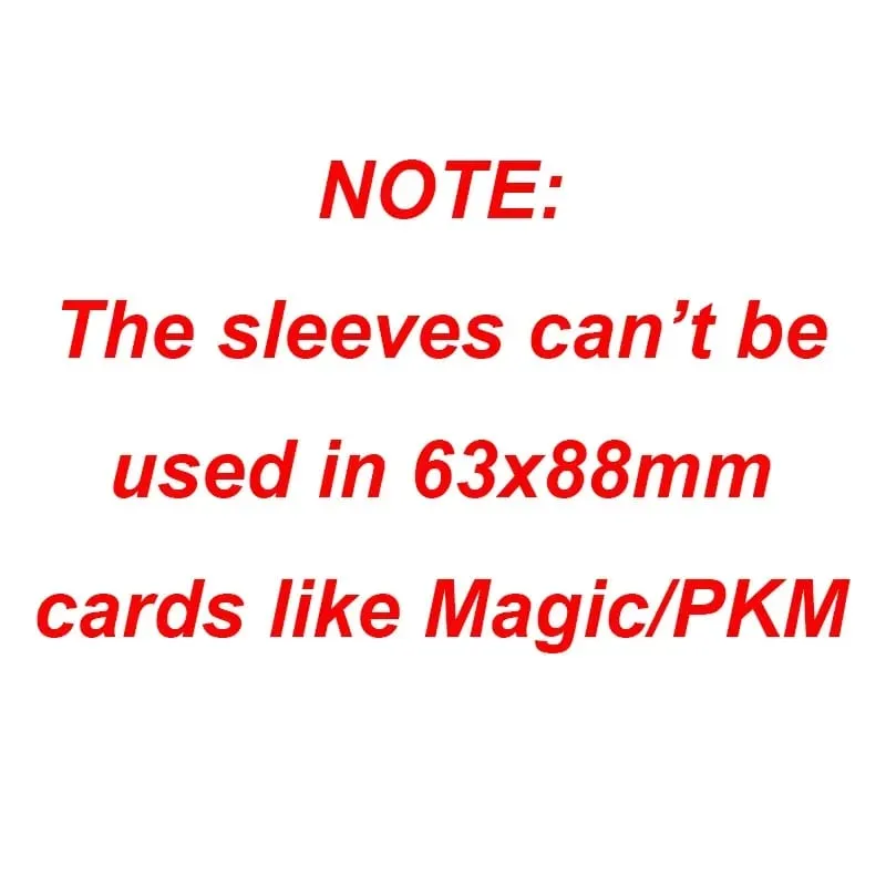 60 PCS/Lot Yu-Gi-Oh Card Sleeves YGO 62X89 Protective Sleeve Liner VG Due City BlackLotus Matte YUGIOH Card Sleeve Cover — image 5