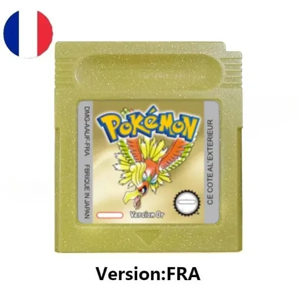 Many style Pokemon Red Blue Crystal Golden Green Silver Yellow GBC Game Card 16 Bit Video Game Cartridge Console Card GB/SP — image 18