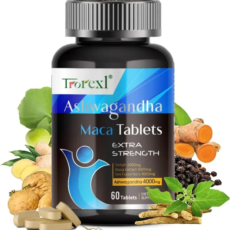 Ashwagandha Maca Tablets - Male Supplement - Endurance for Men — image 1