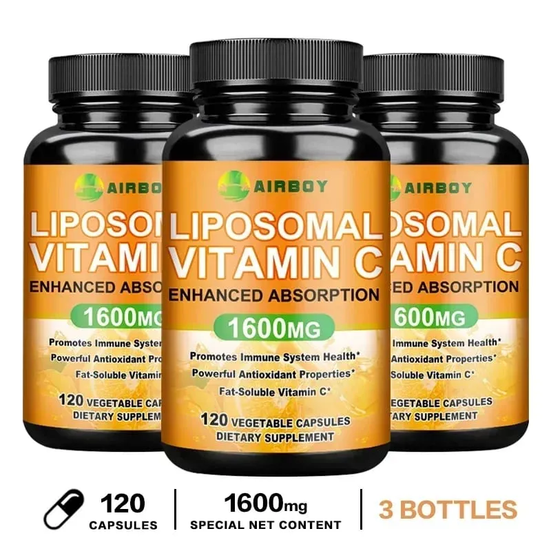 Liposomal Vitamin C - Immune Support Promotes Collagen Production Promote Fat dissolving Antioxidant