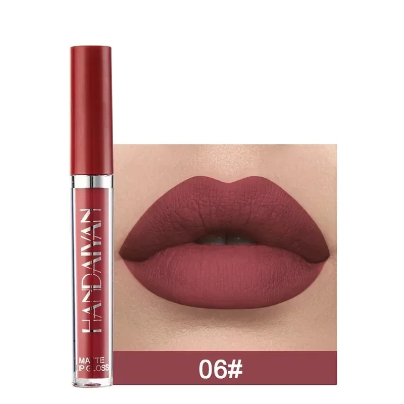 Combination Lipstick Set Makeup for Women Waterproof Long Lasting Cosmetics Matte Velvet Nude Color Lipstick Makeup Gift Box — image 16