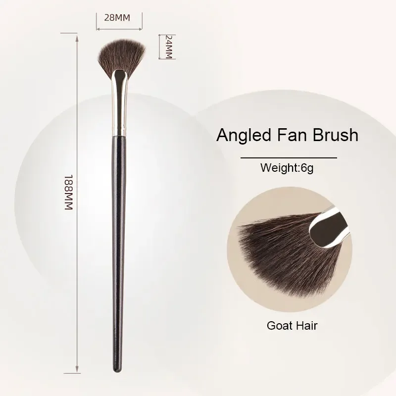1pc Pro animal hair Blush Makeup brushes Face&eye detail Eyeshadow Make up brushes Eye Shadow Highlight Smudge eyebrow essential — image 33