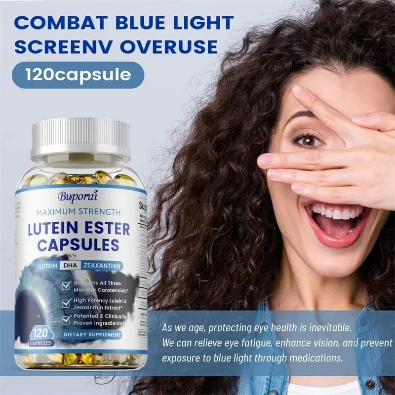 Lutein Ester Capsules - Relieve Blurred Vision and Dry Eyes Reduce Eye Fatigue for Vision & Eyes Health — image 5
