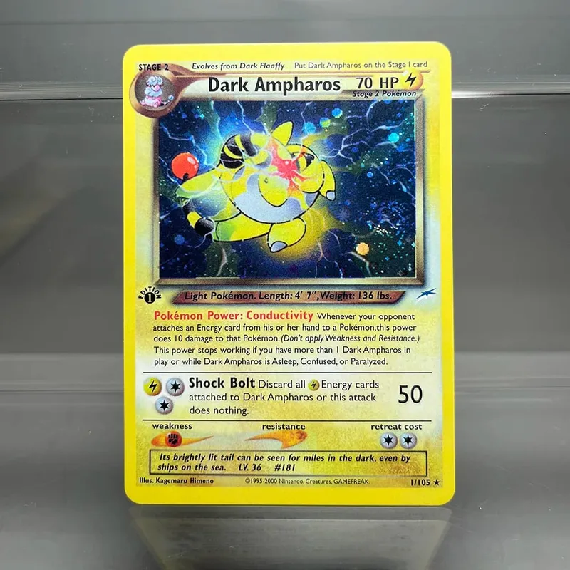 PKM Single Cards 1st Edition 1996 Raichu Charizard Dragonite PTCG Foil Cards Game Collection PKM Proxy Cards — image 14