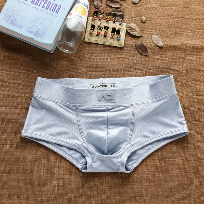 Men's Underwear Low Rise Brushed Raised Youth Flat Corner Pants