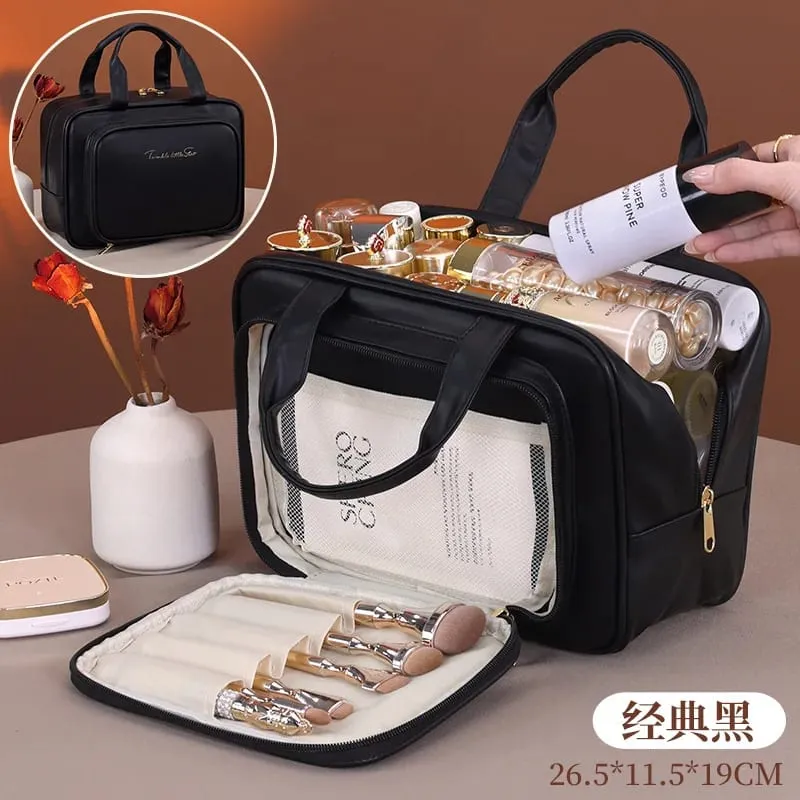Brush storage brush bag large capacity foldable portable make up brush bag dedicated storage bag for body painting makeup — image 14