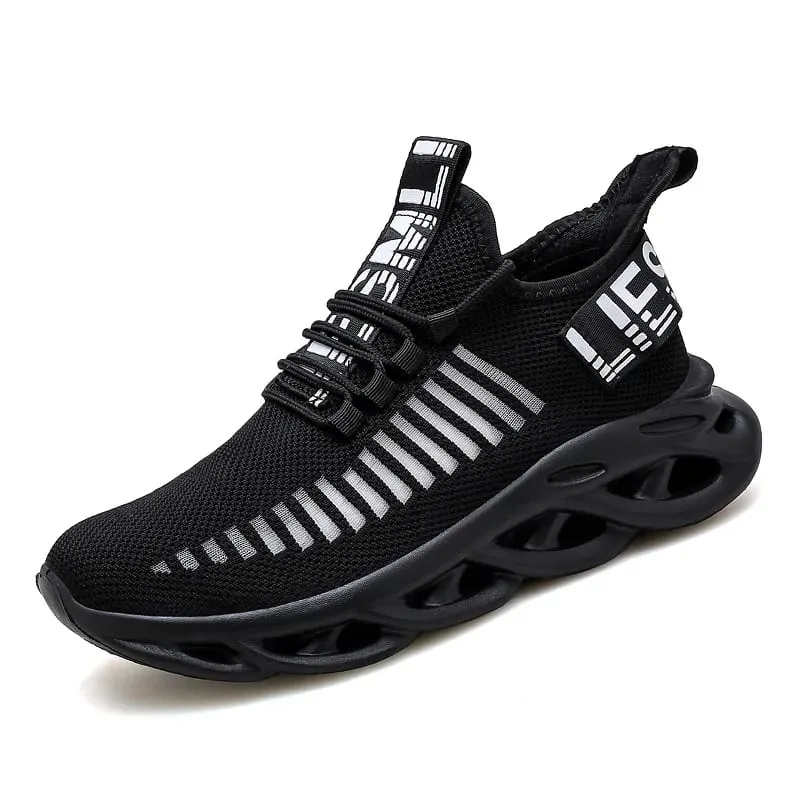 Men Shoes Comfortable Casual Sneakers Breathable Platform Running Shoes Man Mesh Tenis Sport Shoes Waling Tenis Masculino — image 12