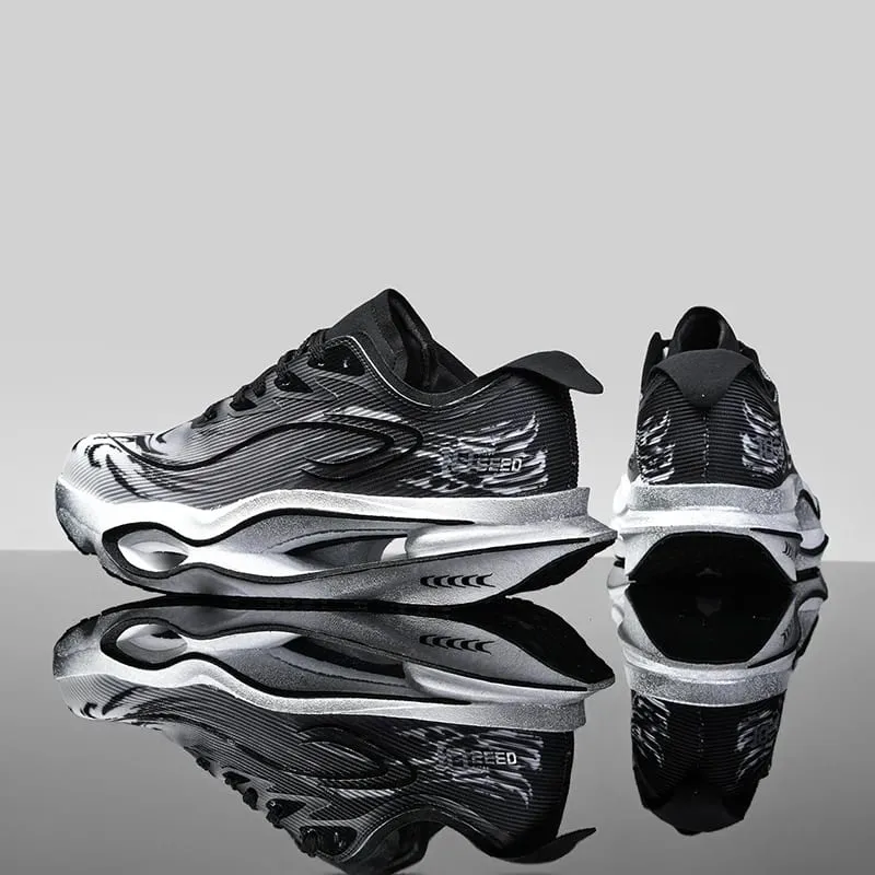 Comfortable Marathon Men Running Shoes Carbon Board Speciality Sports Breathable Lightweight Women's Athletic Sneakers Autumn