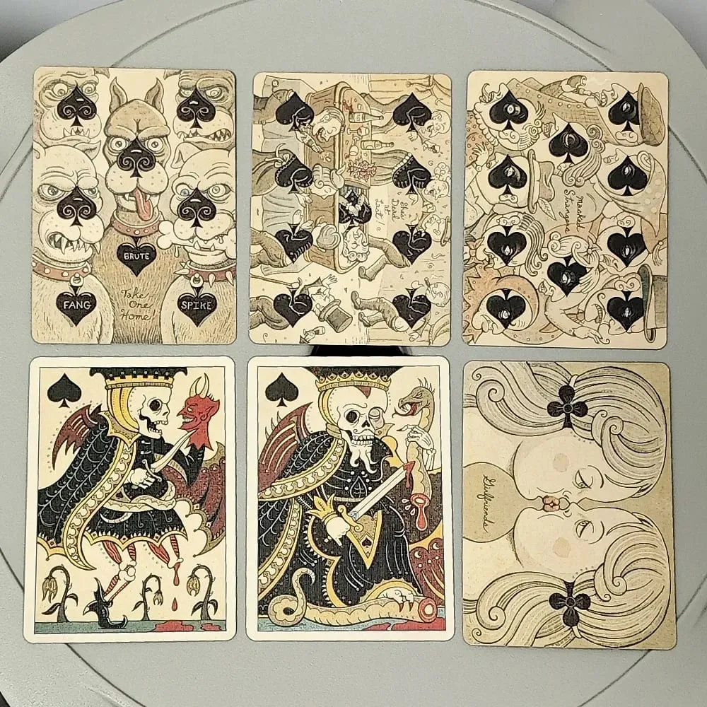 Royal Mischief Transformation Playing Cards 54 Pcs Poker Cards Full Set Oracle Deck Printed on Double Embossed Cardstock 9*6cm — image 6