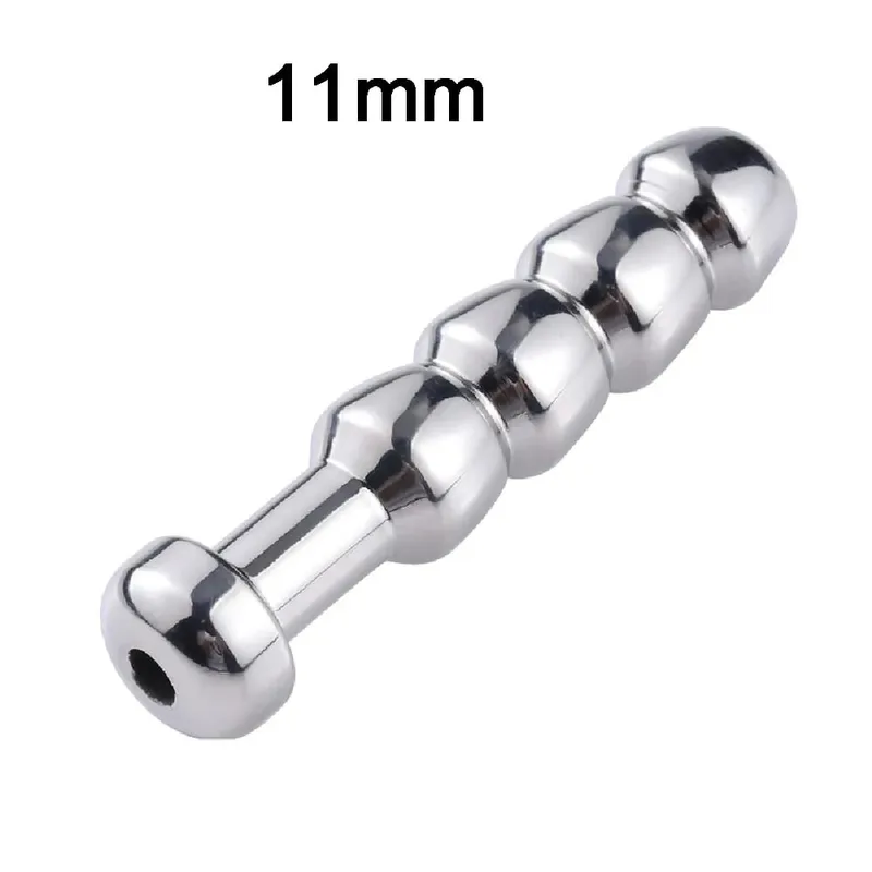 Male Stainless Steel Urethral Plug Urethral Dildo Sounding Penis Plug Urethra Stimulate Dilator Masturbation Rod Sex Toy for Men