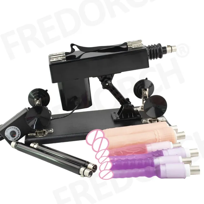 Sex Machine for Woman Adjustable Masturbating Pumping with 3XLR Accessories Sex Gun Love Machine for Men Adult Toys