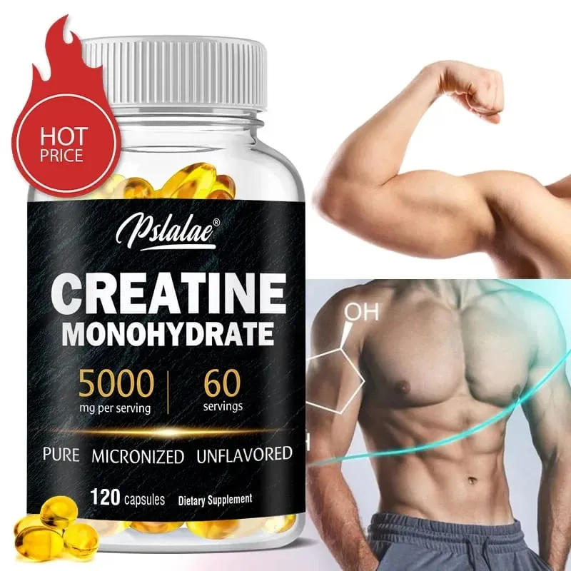 Creatine Monohydrate - Improves Athletic Performance Strength Endurance and Muscle Building — image 2