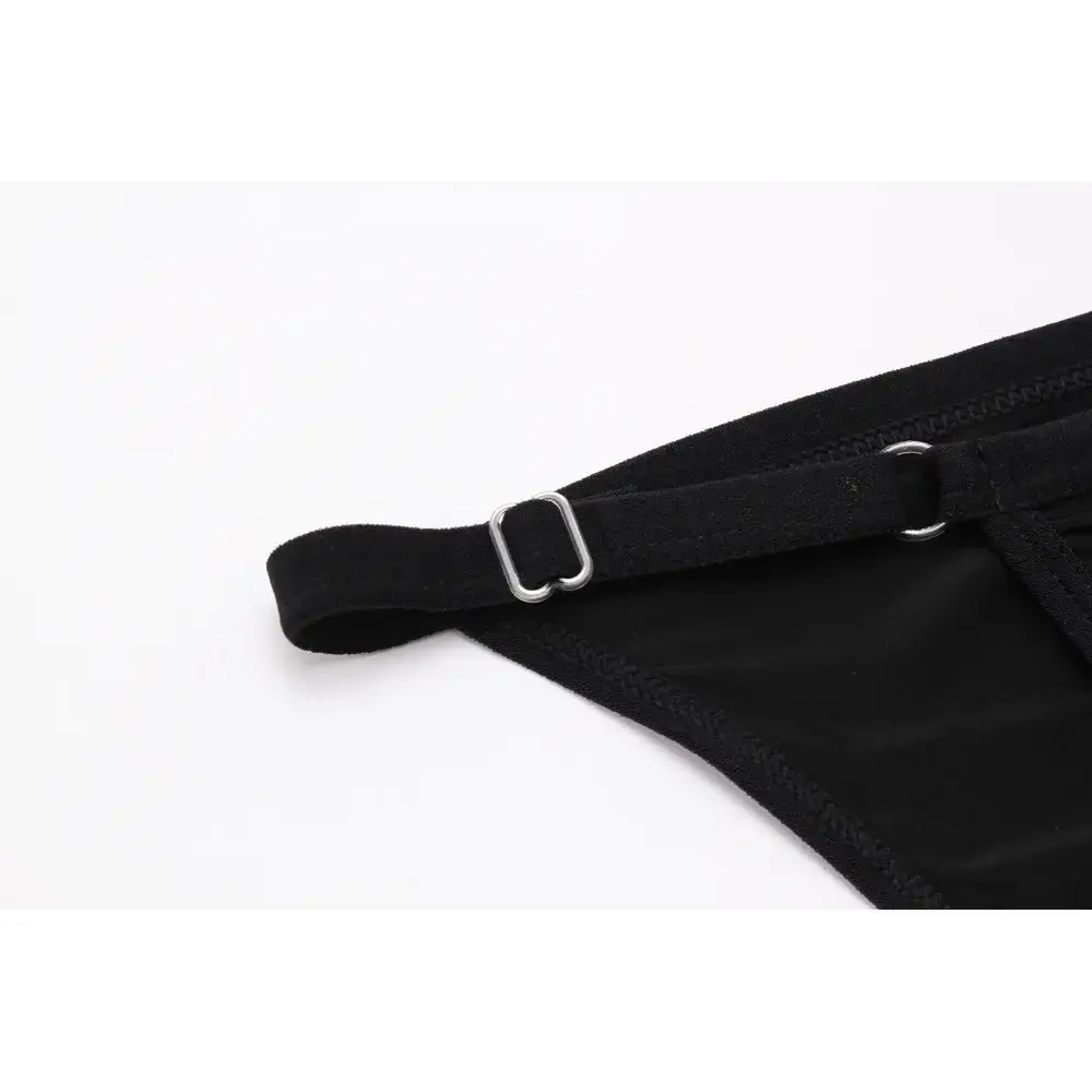 Adjustable Men's Sexy Brief Underwear Ice Silk Thin Transparent Comfort Quick Drying Mankini Gays U Convex Pouch High Fork Tanga — image 8