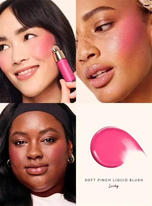 Rare Beauty Makeup Cheek Blush Cream Blusher Stick Bliss Encourage Lipstick New Happy Hope Worth Love Lip Gloss Brand Cosmetics — image 10