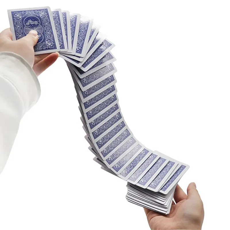 Magic Electric Deck Cards Prank Trick Prop Party Card Game Poker Acrobatics Waterfall Card Props Magic Performance Props TMZ — image 3
