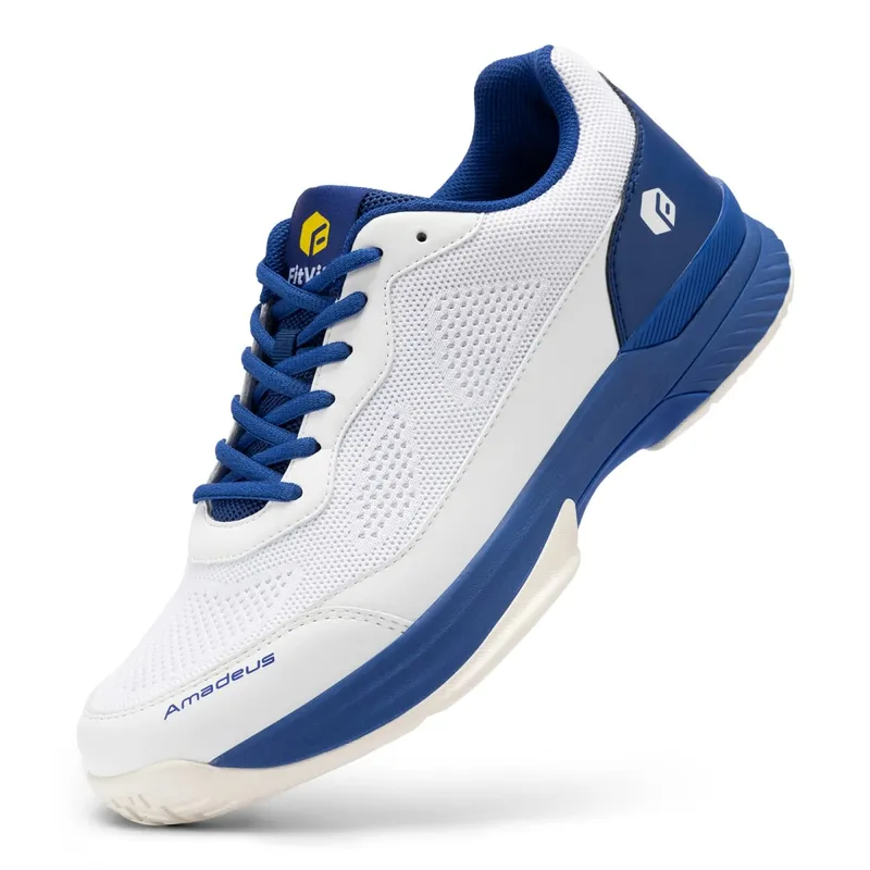 FitVille Wide Width Men's Tennis Shoes Professional Training Sneakers Breathable Non-Slip For Racquet Sport Arch Support — image 3