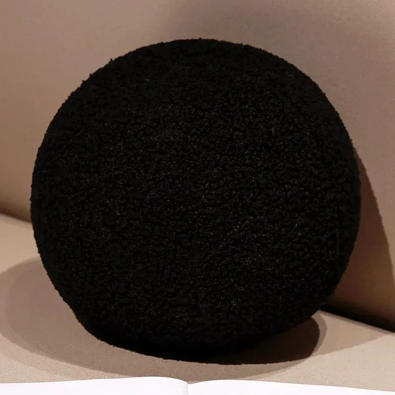 30cm Ins Style Ball Pillow Soft Plush PP Cotton Sofa Pillow Ornament Stuffed Nordic Round Pillow Throw Pillows Home Decoration — image 23