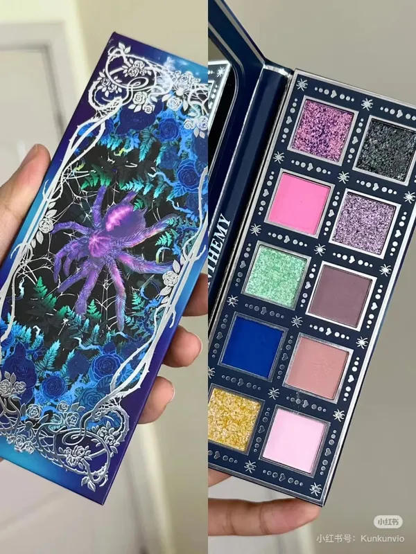 Anthemy 10 Color Eyeshadow Palette Matte Shimmer Chameleon Waterproof Long-Lasting Pearly Shiny Metal Eye Shadow Palette Make-up — image 14
