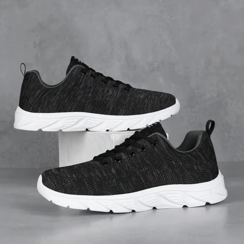 รองเท้าวิ่งผู้ชายผู้ชายรองเท้าผ้าใบแฟชั่นน้ำหนักเบา Trainers Breathable เดินรองเท้ากลางแจ้งสบายกีฬาสำหรับชาย