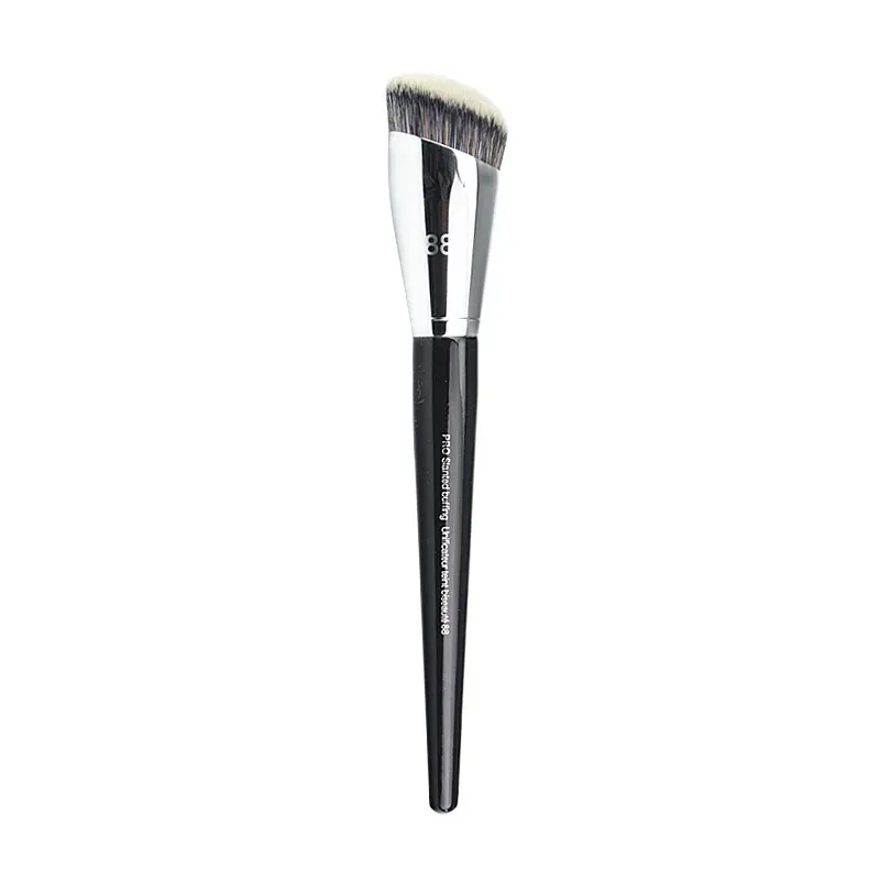 1 piece Pro Slanted Buffing Makeup brushes Angled Foundation #88 Make up brush Liquid Foundation bb cream wood handle cosmetic