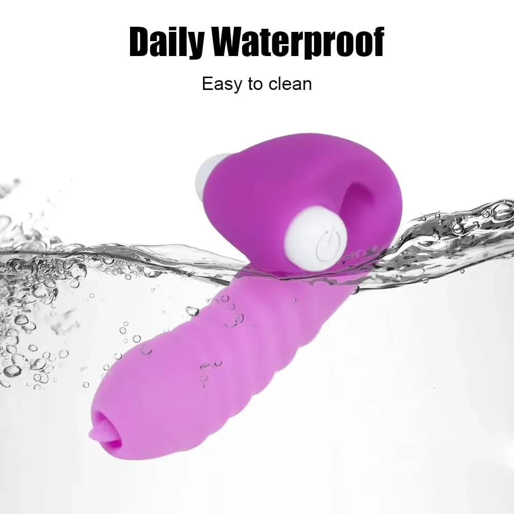 Finger Hülse Vibrator Weibliche Masturbator Klitoris Stimulieren Zunge Lecken Vagina Massager Erotische Sex Spielzeug Für Frauen Produkte — image 4
