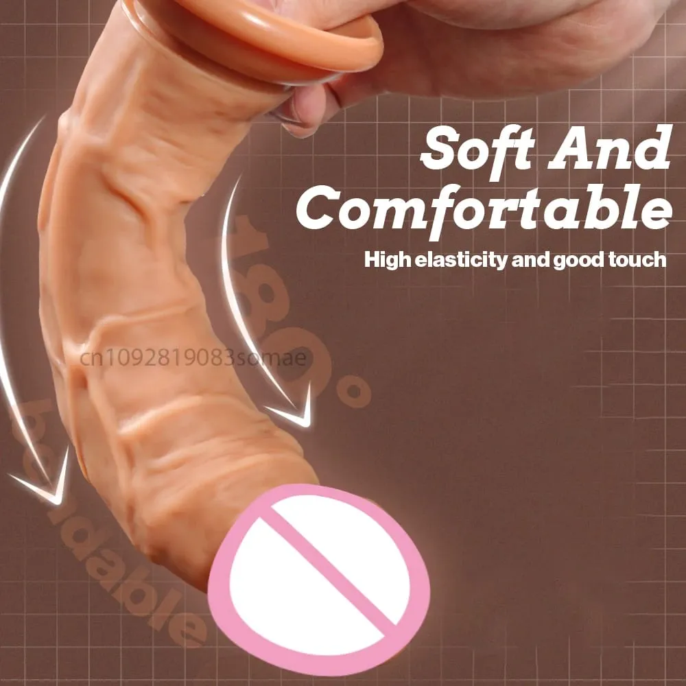 Realistic Silicone Dildo with Suction Cup G-Spot Anal Dildos Strapon Dick Anal Plug Masturbator Adult Sex Toys for Women 딜도
