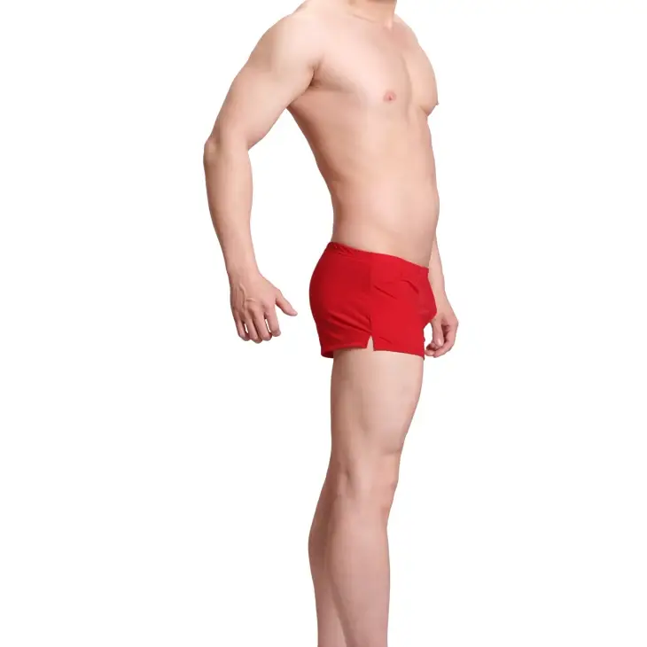 Mens Underwear Ice Silk Boxer Shorts homme Solid Mid-rised U Convex Pouch Underpants Cueca Men's Arrow Pants Plus Size M-XXL — image 10