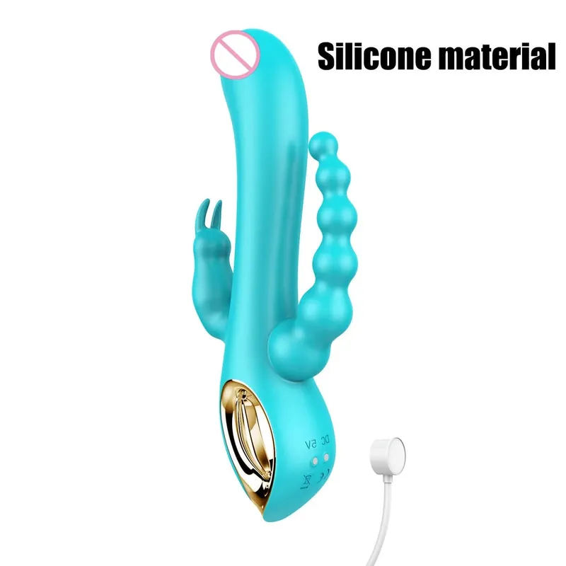 Large Dildo G Spot Vibrator Rabbit Clitoral Clit Stimulation Realistic Penis Sex Shop Sex Toy Adult Product Vibrador for Women — image 20