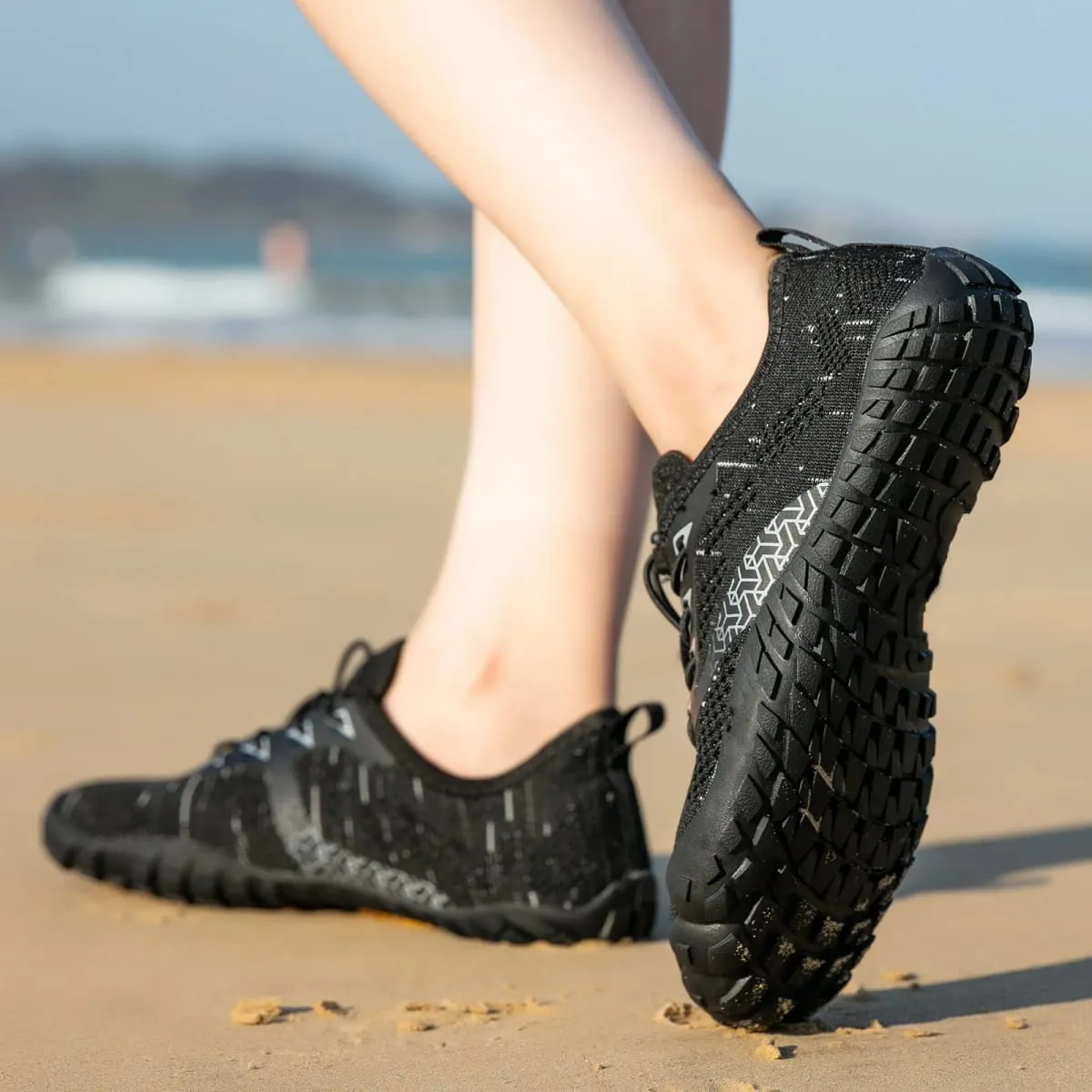 Wide Barefoot Shoes for Unisex Outdoor Running Zero Drop Casual Sneaker Minimalist Shoes — image 2