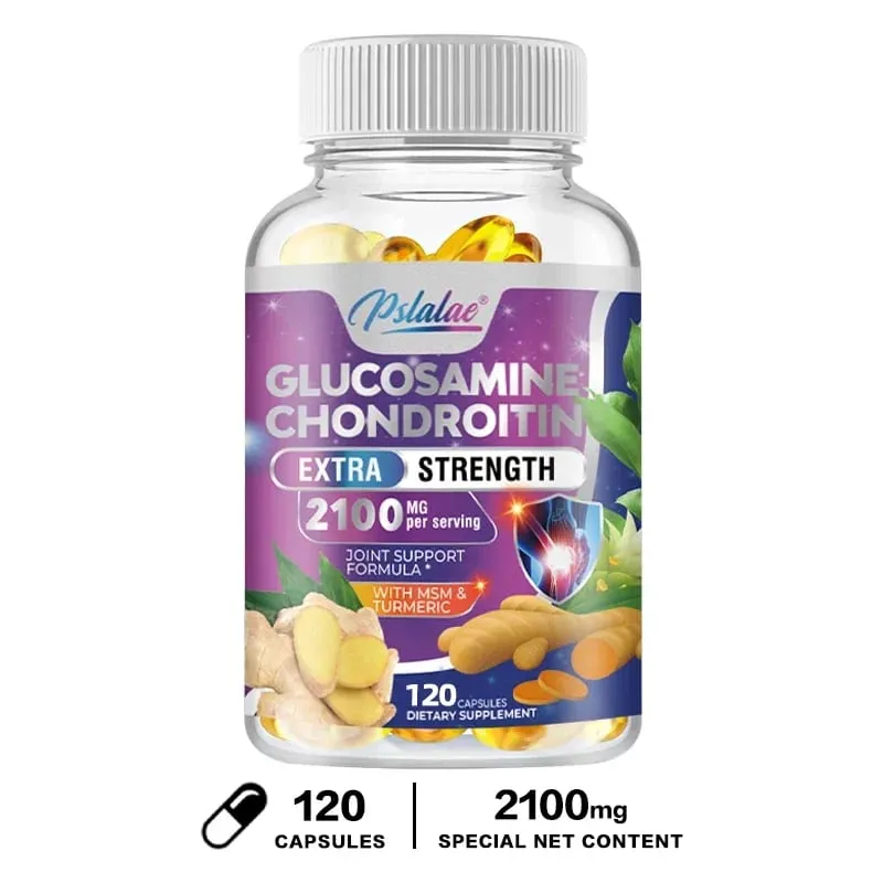 Glucosamine Chondroitin MSM Turmeric Boswellia - Joint Health and Joint Function Support - Glucosamine Sulfate Mobility FormulaC — image 9