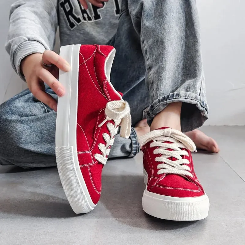 Men's Casual Shoes High Quality Canvas Sneakers 2026 Summer Breathable Canvas Shoes Outdoor Sport Shoes for Men Vulcanized Shoe