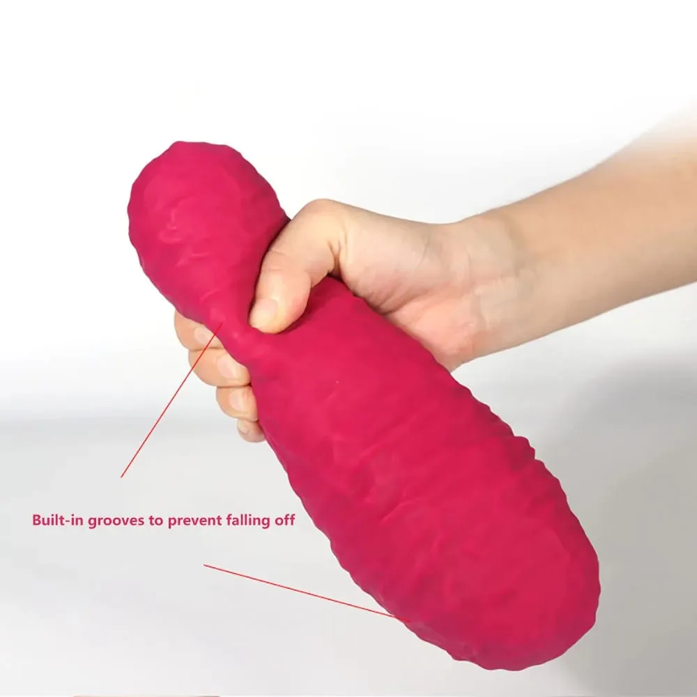 11.5cm Huge Anal Plug Liquid Silicone Soft Big Butt Plug Spawning Experience Adult Sex Toys For Women Men Anal Dilatation Toy — image 3