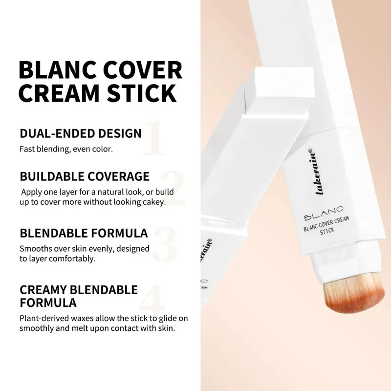 4Pcs Face Makeup Set Foundation Stick Pore No More Primer Loose Setting Powder Long Lasting Matte Beginner Makeup Christmas Gift — image 4