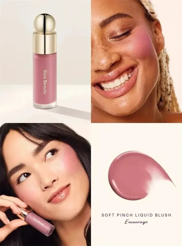 Rare Beauty Makeup Cheek Blush Cream Blusher Stick Bliss Encourage Lipstick New Happy Hope Worth Love Lip Gloss Brand Cosmetics — image 32