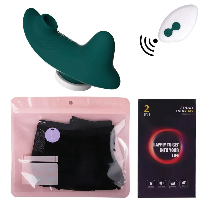 Mini Clitoris Sucker Female Clit Sucking Vibrator For Women Remote Control With Sexy Panties Clitoral Stimulator Adults Sex Toys — image 9