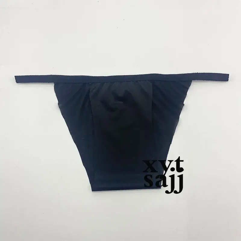 Sous-vêtements triangulaires unisexes taille basse, moulage une pièce, couleur unie, conception non élastique, confort non contraignant, culotte sexy — image 11