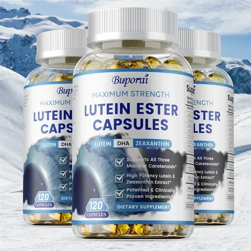 Lutein Ester Capsules - Relieve Blurred Vision and Dry Eyes Reduce Eye Fatigue for Vision & Eyes Health — image 1