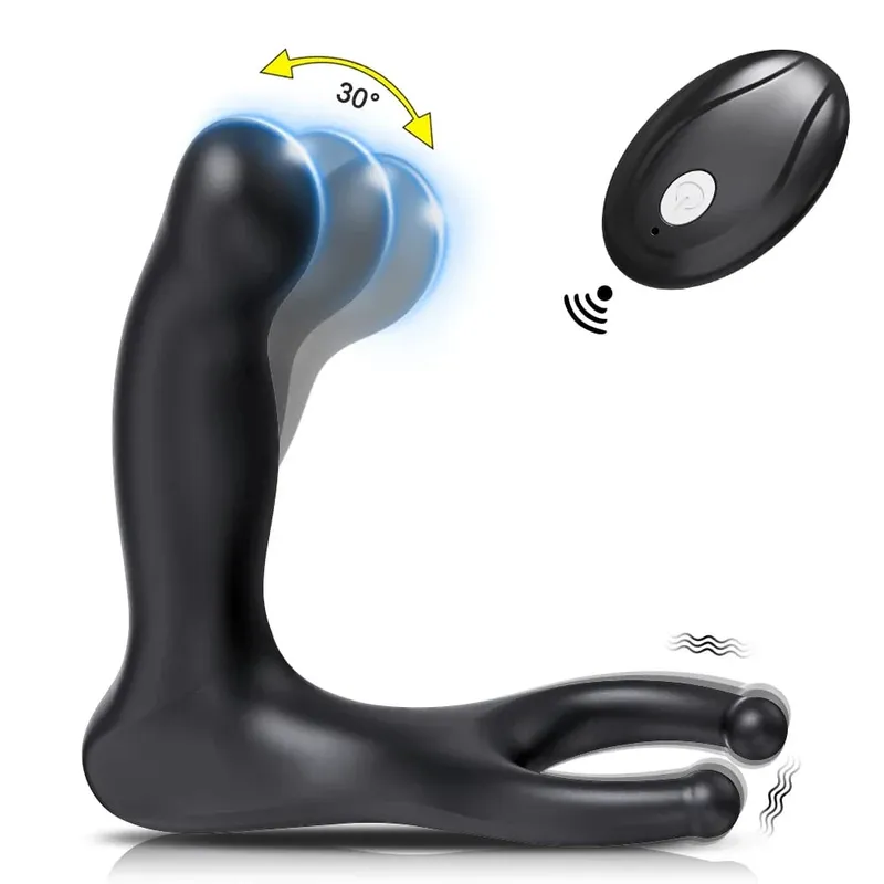 APP Control Male Wiggle Prostate Massager Anal Vibrator for Men Gay Swing Butt Plug Perineum Stimulator Sex Toy for Men — image 8
