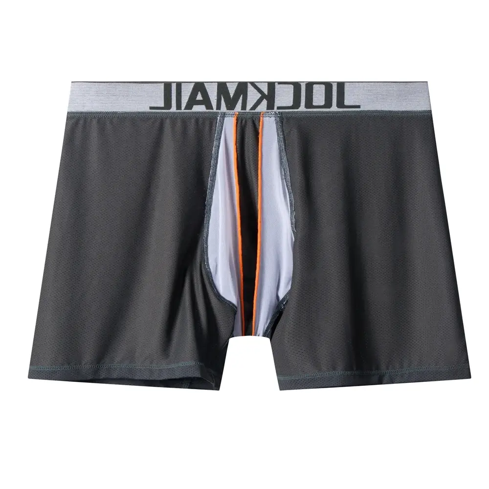 Sexiga män underkläder Boxer 3D hängmatta-formad påse för män Designad ventilerande nätpaneler män boxershorts trunk herrkalsonger — image 24