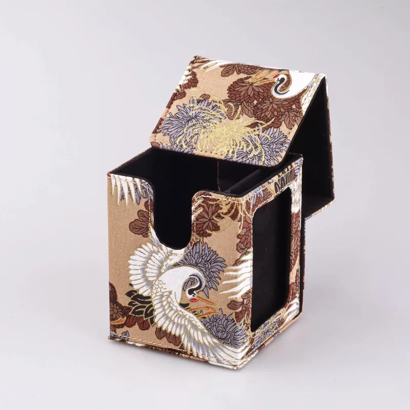 Deck Box for MTG Cards Trading Card Storage Box With Display Window Collectible Trading Card Cases Holds 120+ Sleeved Deck