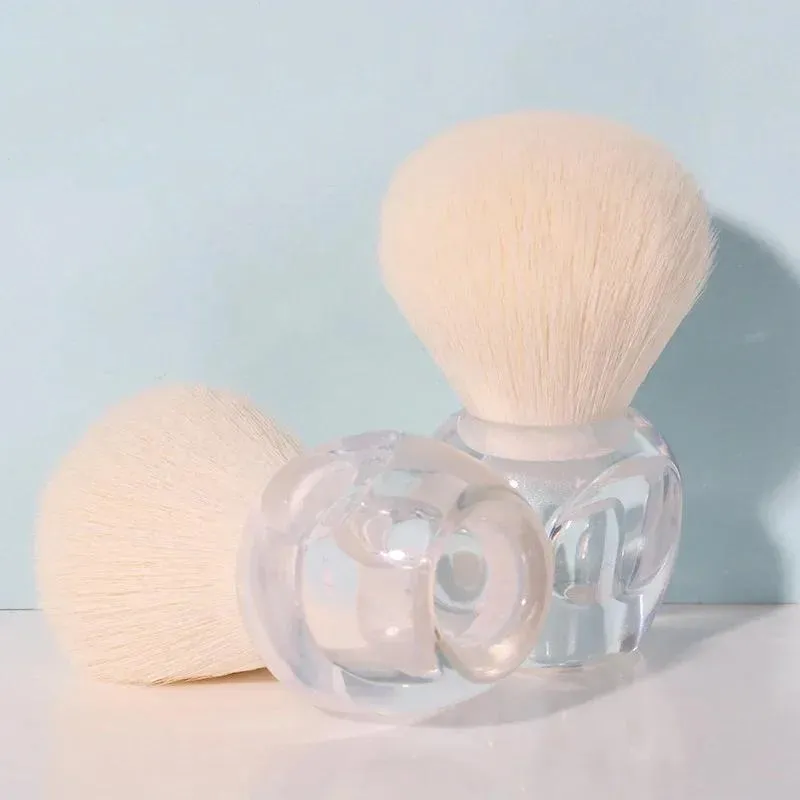 Mushroom Crystal Nail Brush Transparent Paint Gel Dust Cleaning Brushes Make Up Brush Nail Art Manicure Tool — image 2