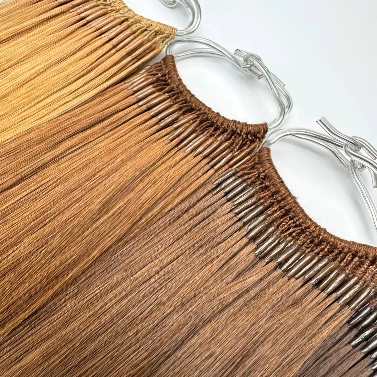 Straight Korea Popular Cotton String Twins Tip Hair Extensions Brazilian Remy Hair 0.5G/Pcs Keratin I-Tip Human Hair For Woman — image 1