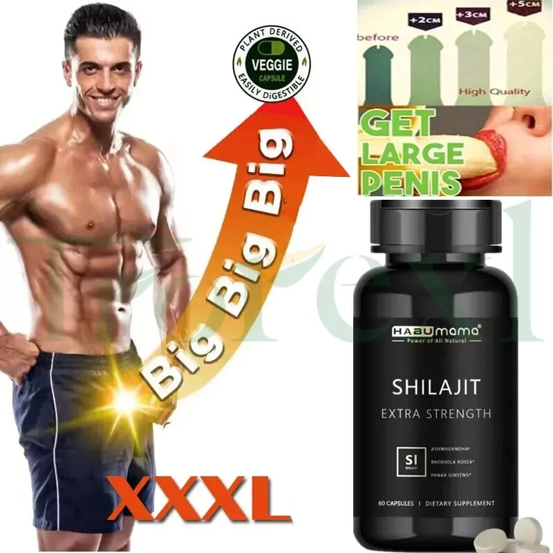 Shilajit Capsule 100% Pure Non-GMo Supports Reproductive Health Natural Energizer — image 3