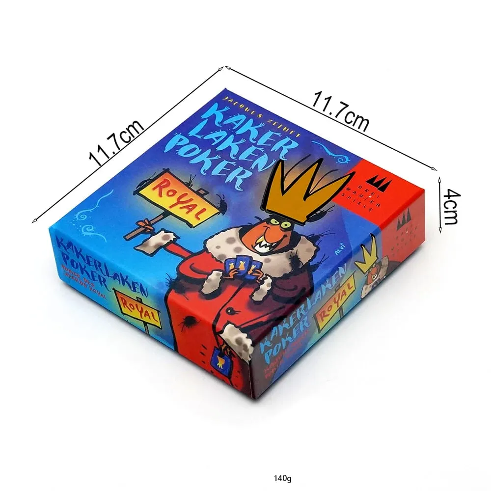 Kakerlaken Poker Royal Card Game Bluffing Fun Family Game Gameplay Engaging Card Play Competitive Fun Kakerlaken Poker Royal — image 6