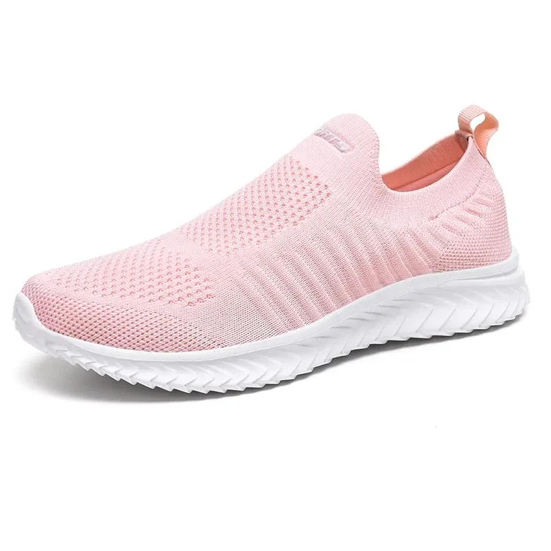 Men Vulcanize Shoes Mesh Men Shoes Lightweight Comfortable Men's Sneakers 2020 Autumn Fashion Slip On Flats Shoes Male Loafers — image 13