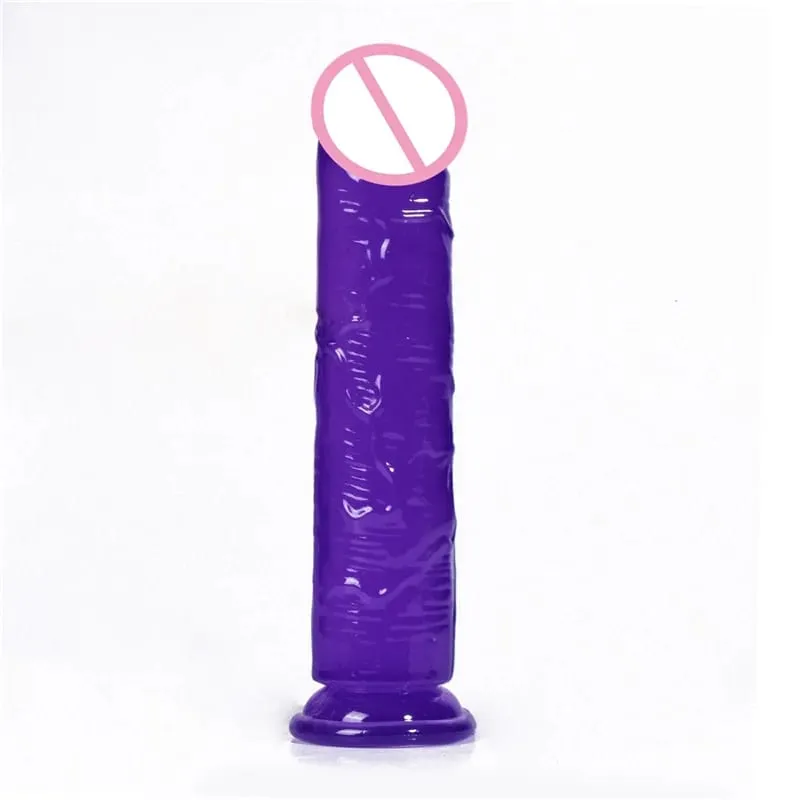 KWD Erotic Soft Jelly Dildo Anal Butt Plug Realistic Strong Suction Cup Adult Toys G-spot Orgasm Big Penis Sex Toys For Woman — image 31