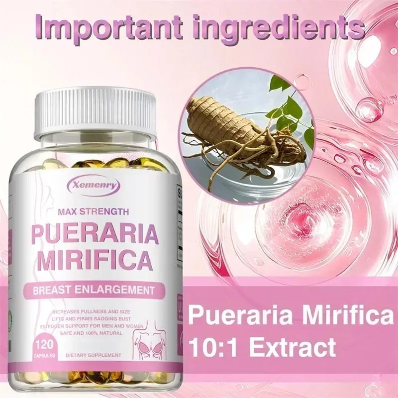 Pueraria Mirifica Supplement - Balanced Estrogen Metabolism To Support Breasts Bigger Rounder Firmer BreastsSupplement — image 1