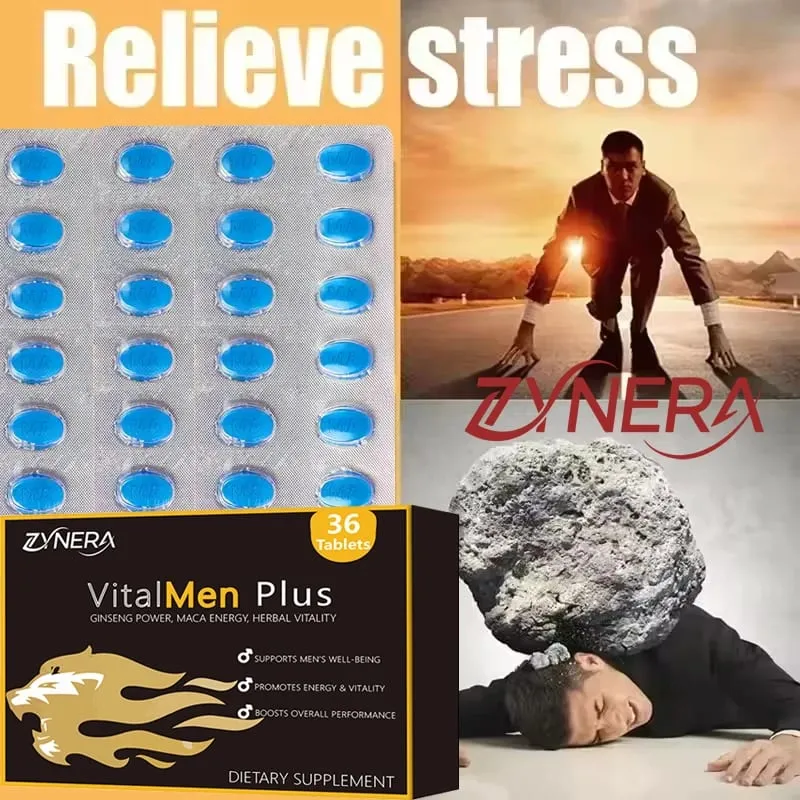 Natural Ashwagandha Man Power Tablets Male Enhancing Supplement Support Energy Strength Stamina Performance Ginseng Pills — image 3