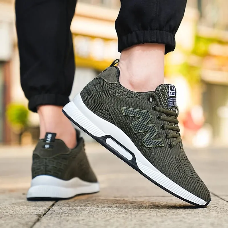 Chunky Sneakers Men Elevator Lift Height Increase Insole 6cm Sports Plus Size 37-46 — image 5