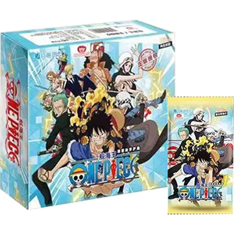 One Piece Collections Rare Cards Box Booster Pack Anime Luffy Zoro Nami Chopper TCG Game Collectibles Card Child Birthday Gift — image 2